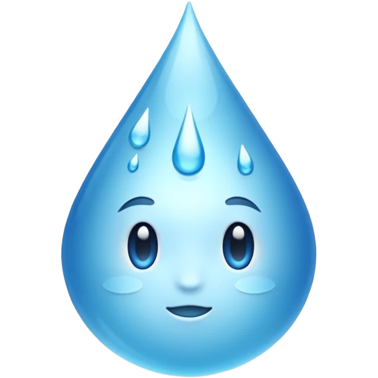 bottiglietta d'acqua emoji