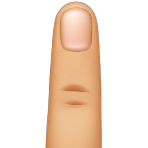 finger on the nose emoji