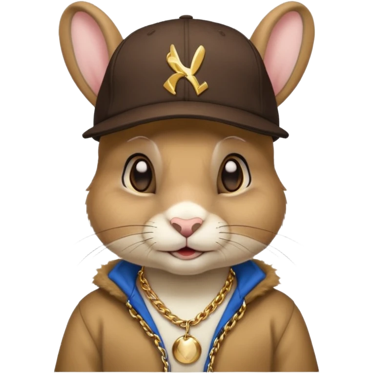 Rapper rabbit  emoji
