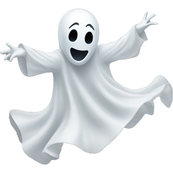 dancing ghost emoji