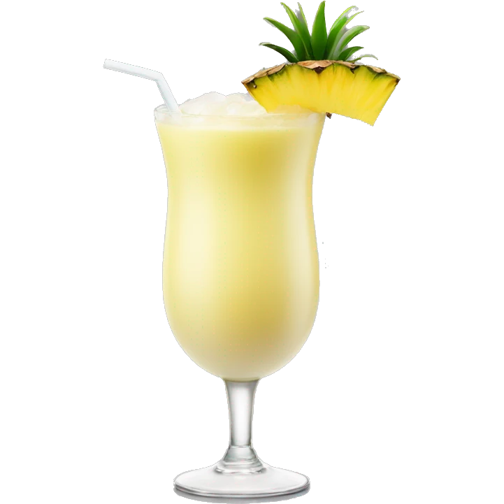 Piña colada emoji
