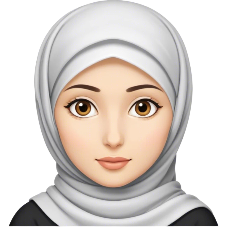 فتاة جميلة ترتدي الحجاب emoji
