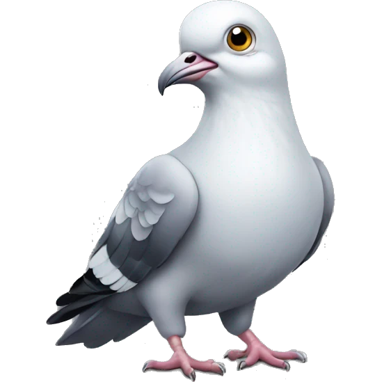 pigeon see no evil emoji