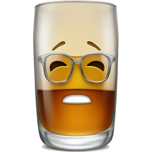 iPhone in whisky glasse  emoji
