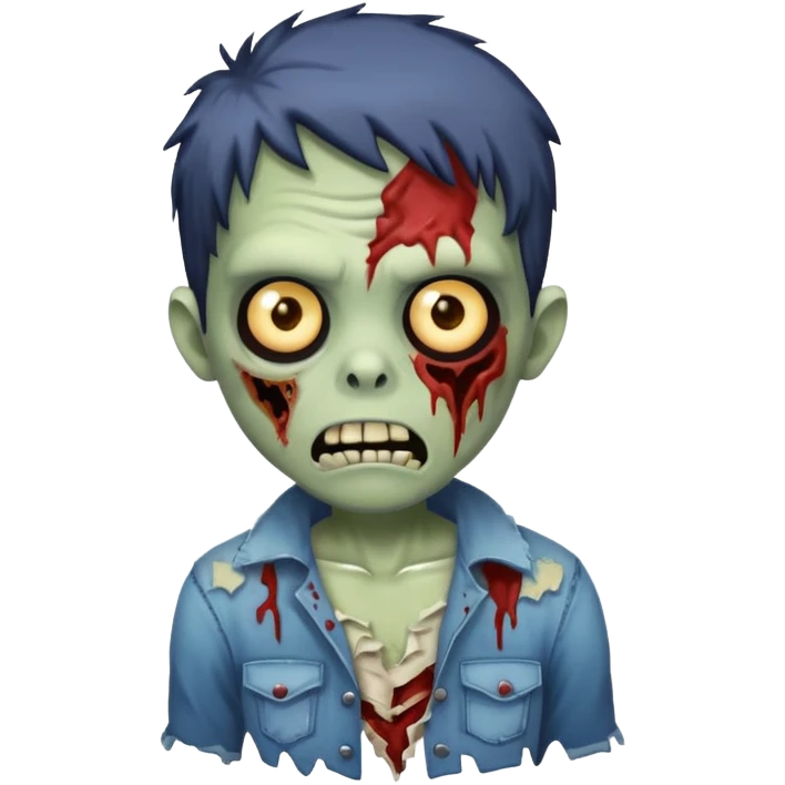 cute zombie man emoji