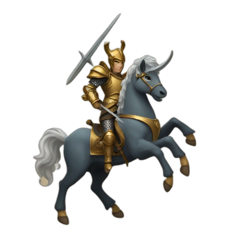 Zodiac Knight Capricorn  emoji