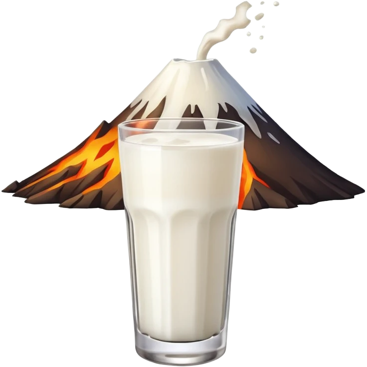 🌜🌋🥛 emoji