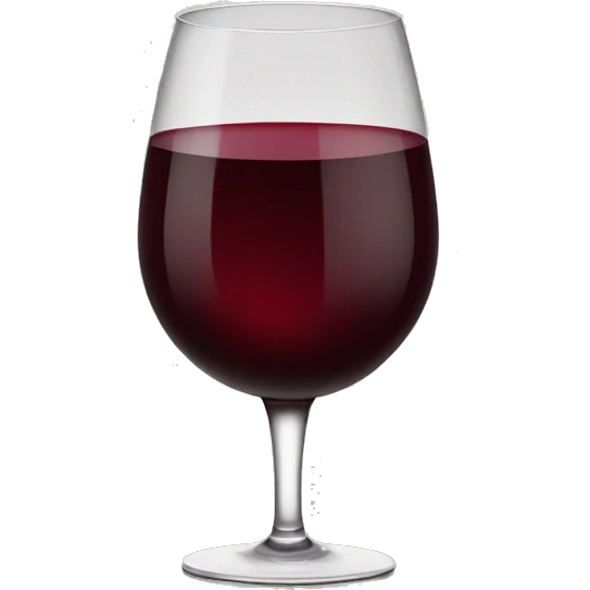Red wine emoji