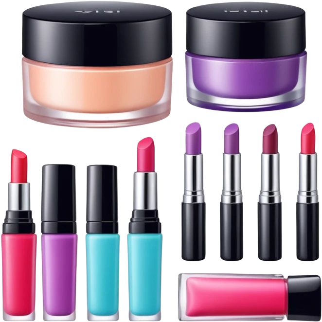 korean make up beauty products emoji