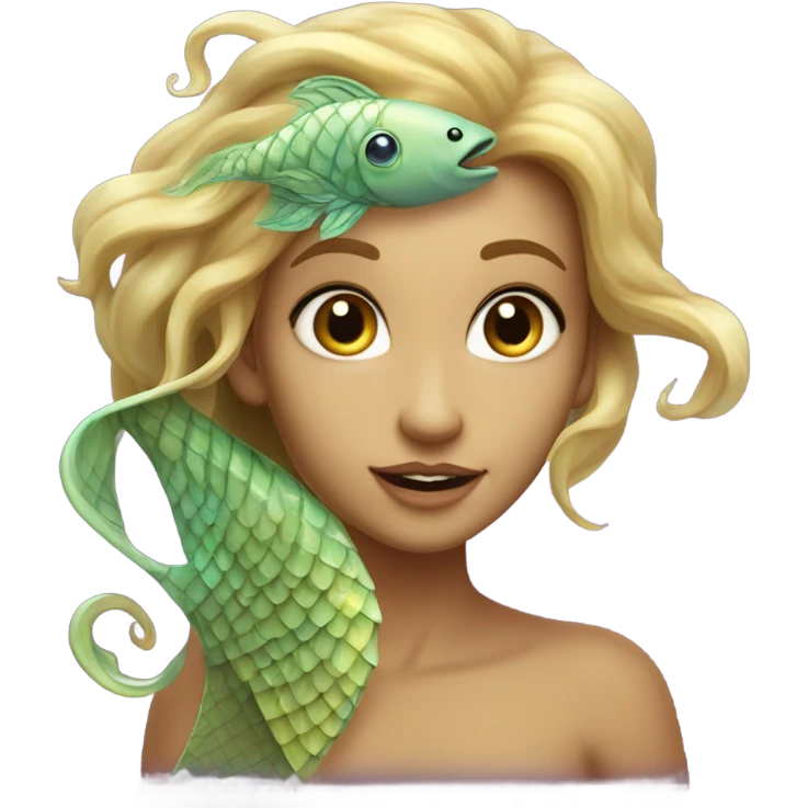 Siren creature emoji
