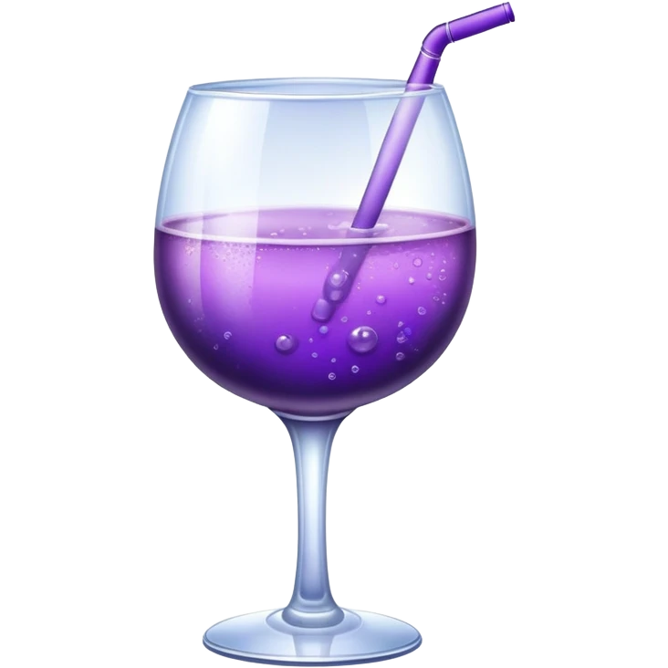 Purple drink  emoji
