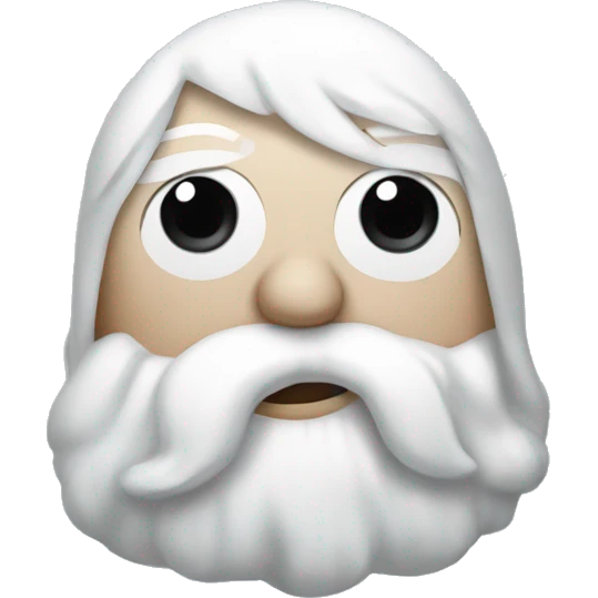 Muñeco de nieve muy mono emoji