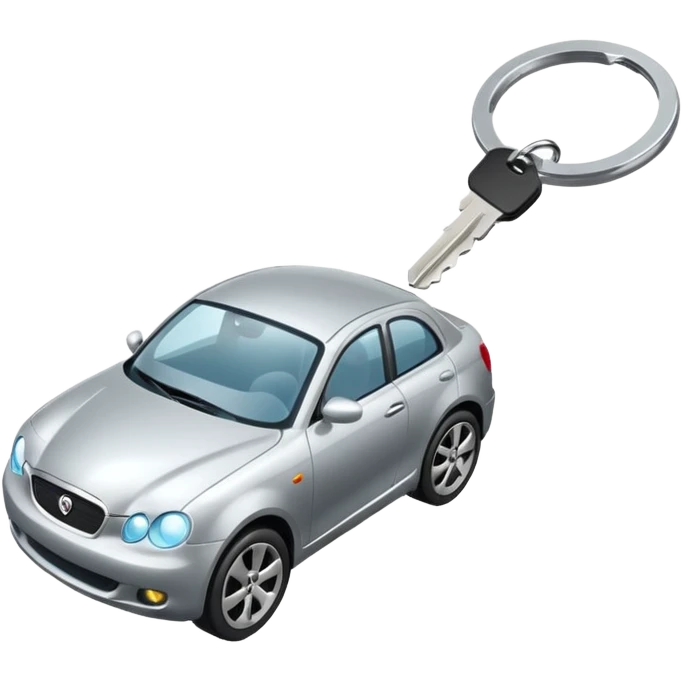 Car keys emoji