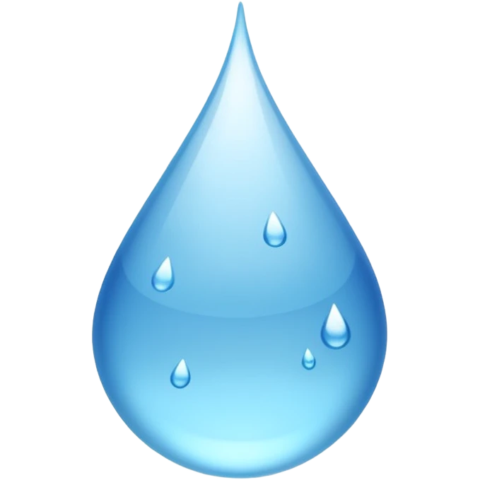 bottiglietta d'acqua emoji