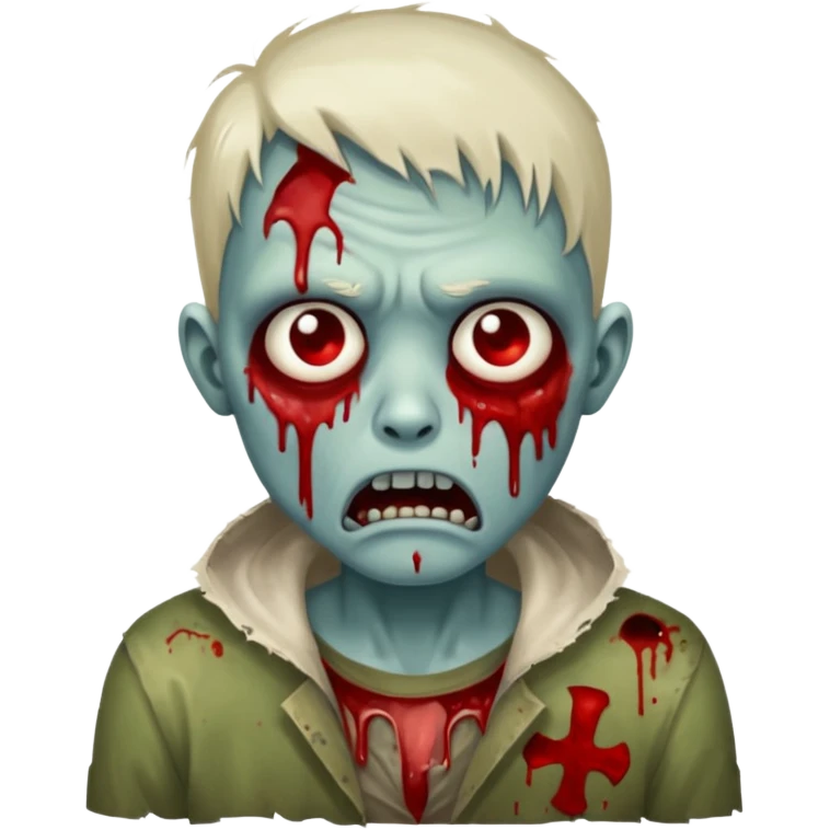 zombie crying  emoji