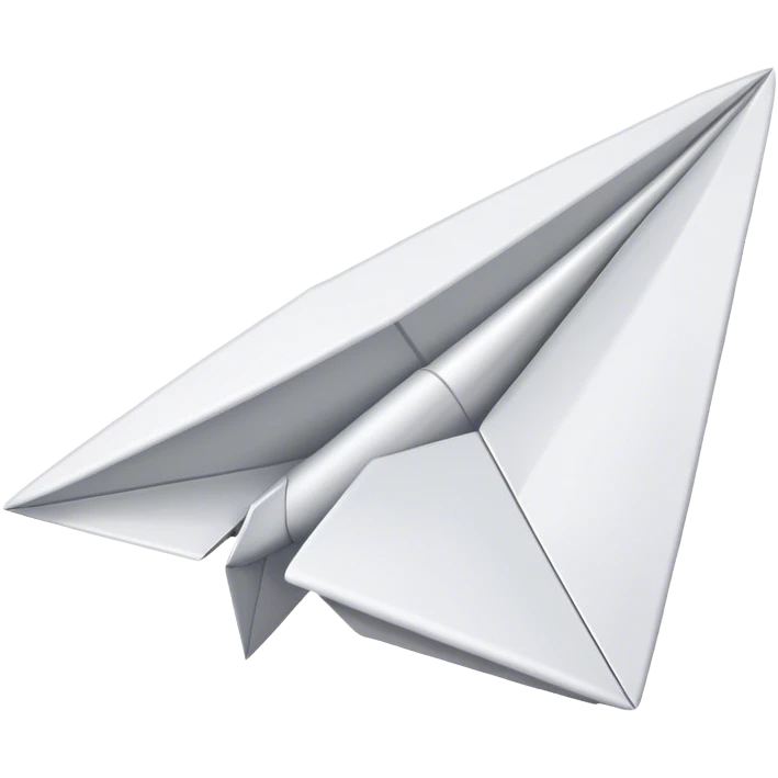 Paper airplane emoji
