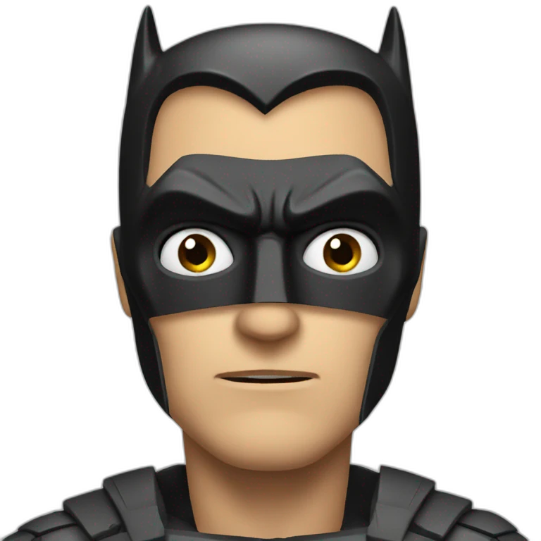 batman looking confused emoji