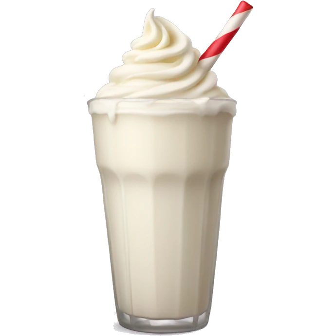 Vanilla Milkshake  emoji