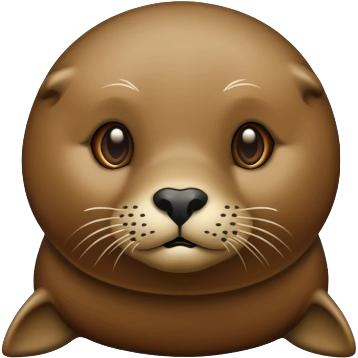 why does the seal have hair? emoji