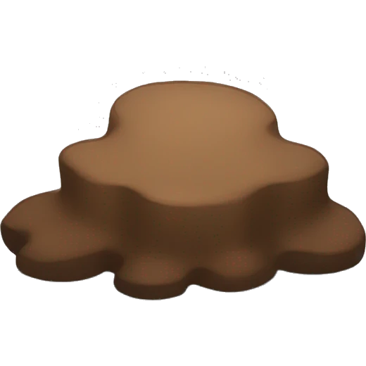 brown puddle  emoji