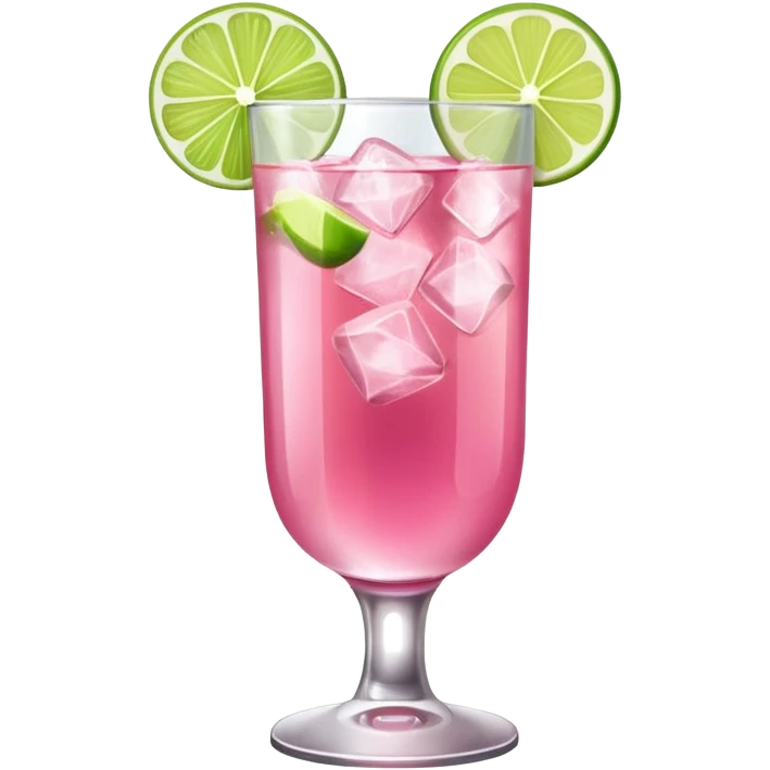 pink gin tonic emoji