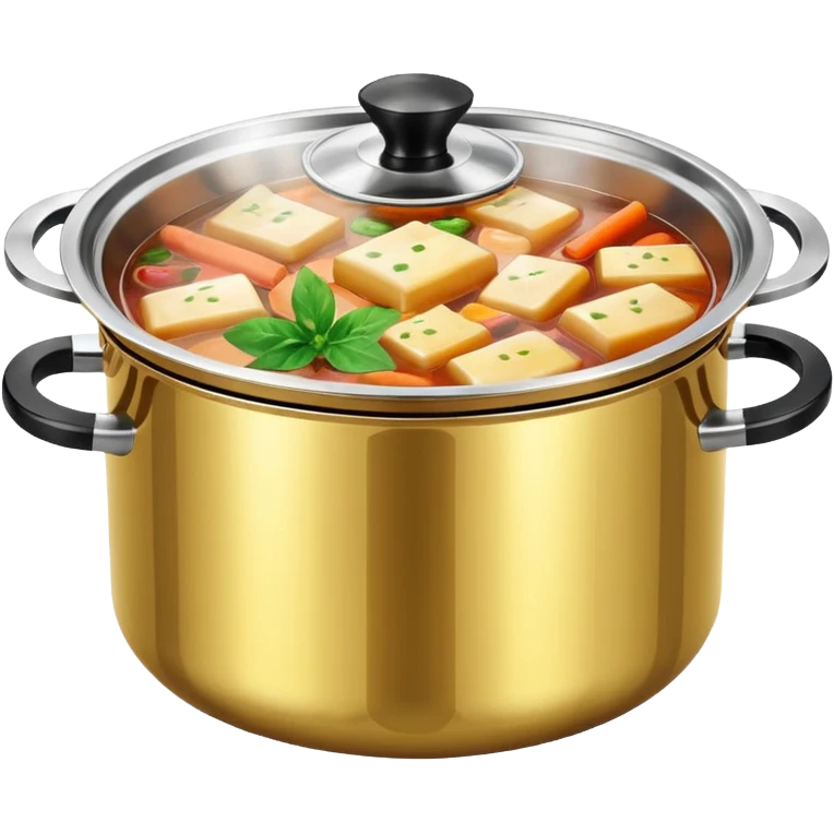 Stainless steel hotpot emoji
