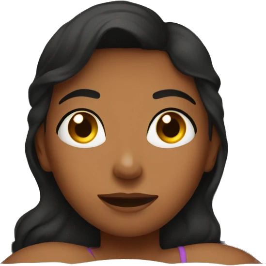 girl laying in bed emoji