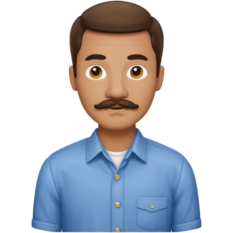 Bir adam ama biyiklari olsun emoji
