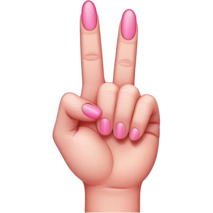pink middle finger  emoji