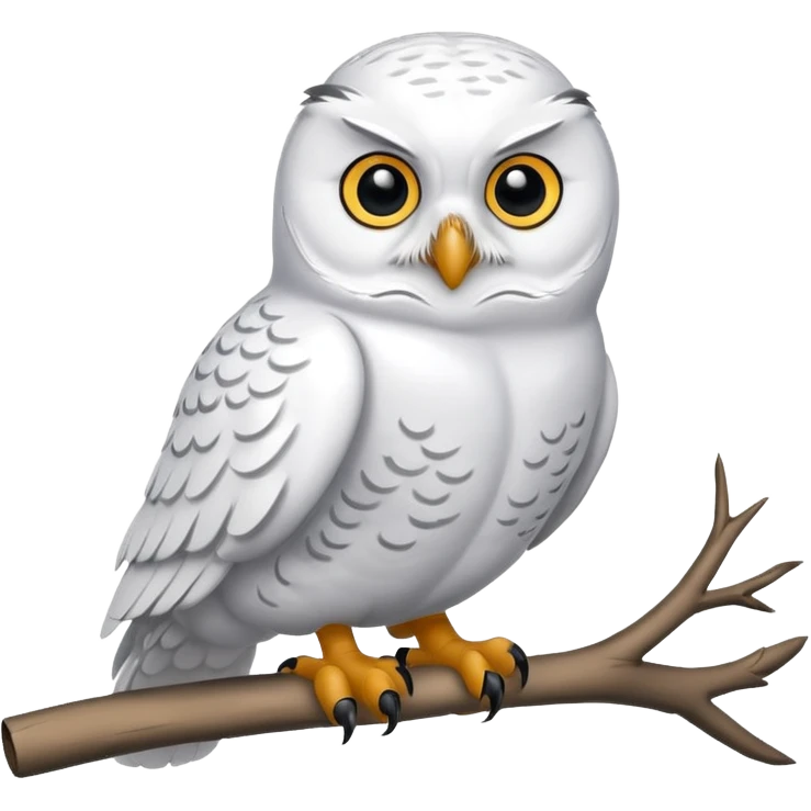 Snowy Owl emoji