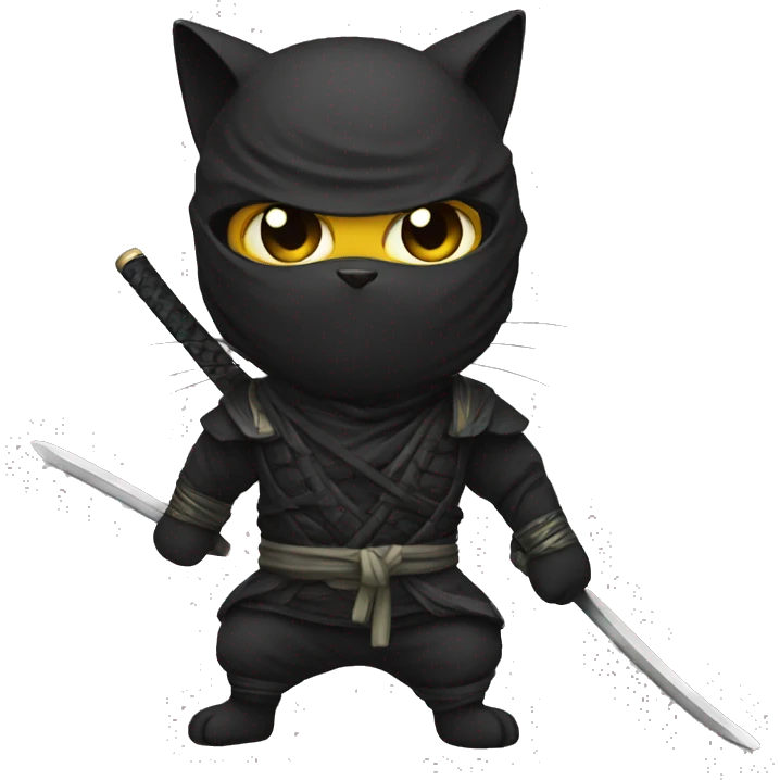 cat ninja emoji