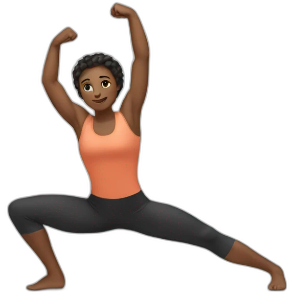 Strength and flexibility emoji