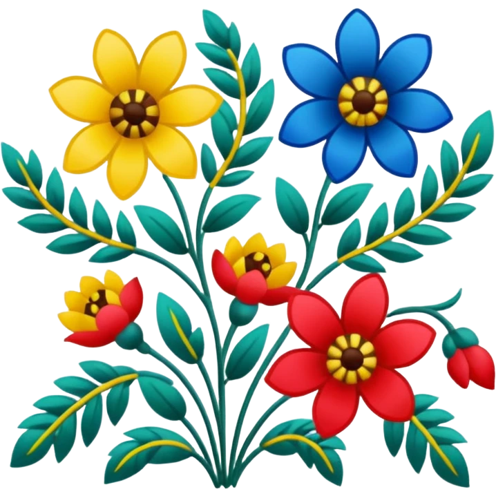 Ukrainian embroidered pattern  emoji