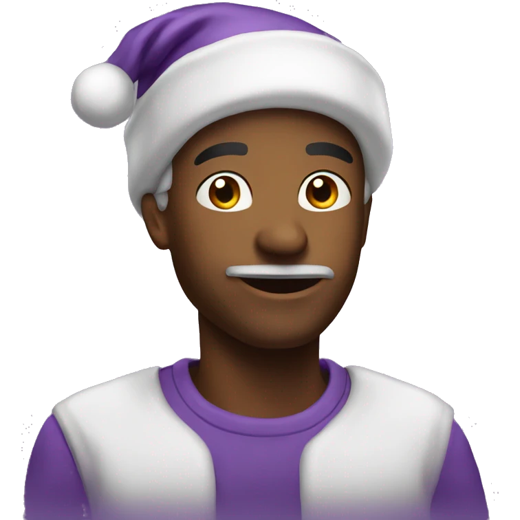 Purple Christmas  emoji