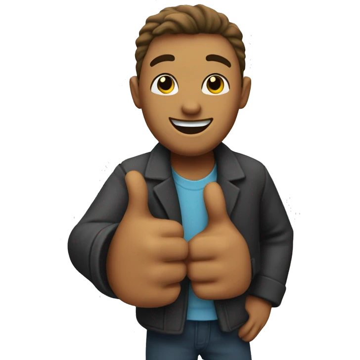 me with a thumbs up emoji