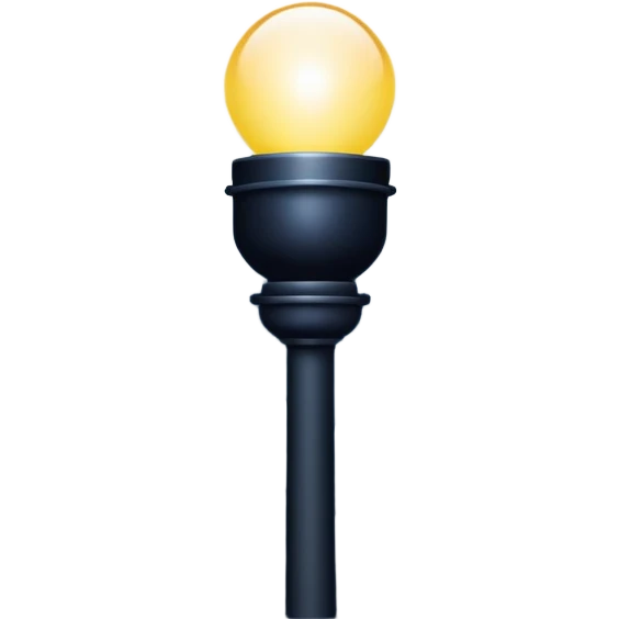 spotlight in the night sky emoji