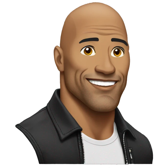 The Rock emoji