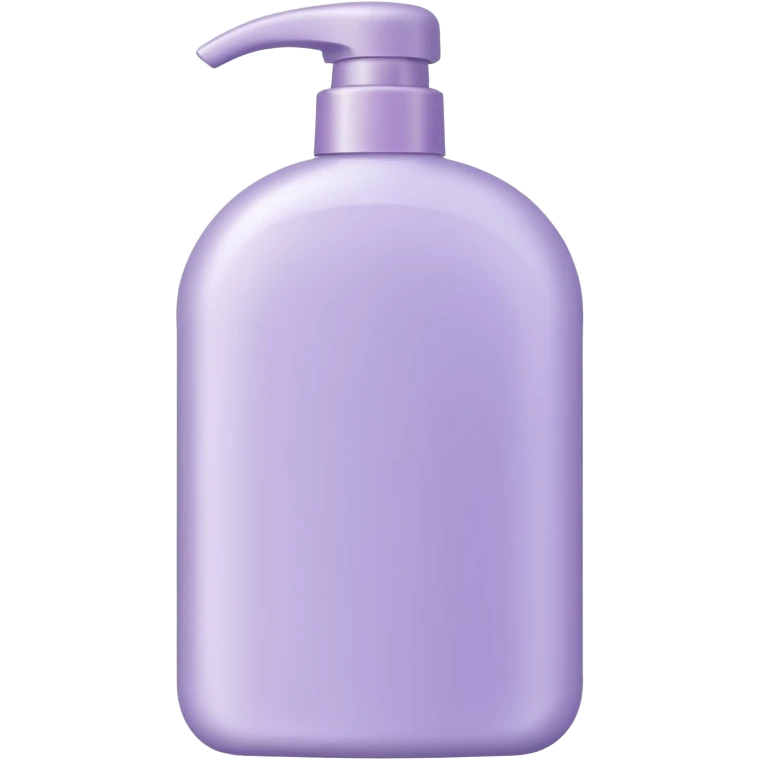 light lilac shampoo bottle emoji