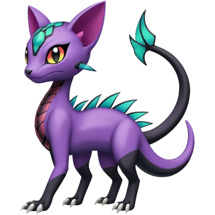 Meloetta-Purrloin-Salandit-Pokémon-Fakémon-fusion-hybrid-creature emoji