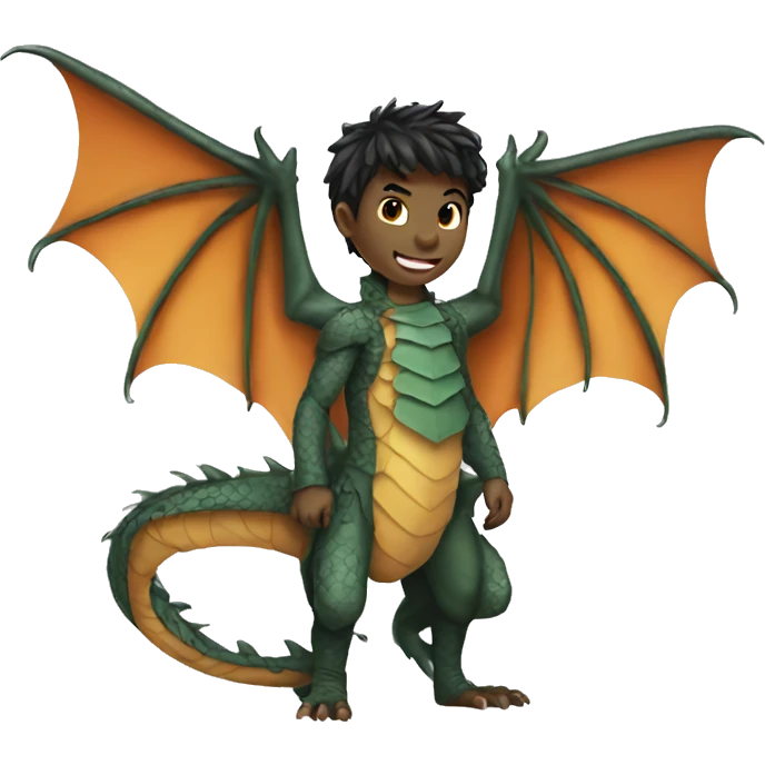 Boy dragon  emoji