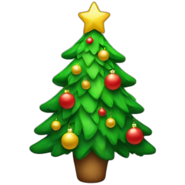 cristmas tree  emoji