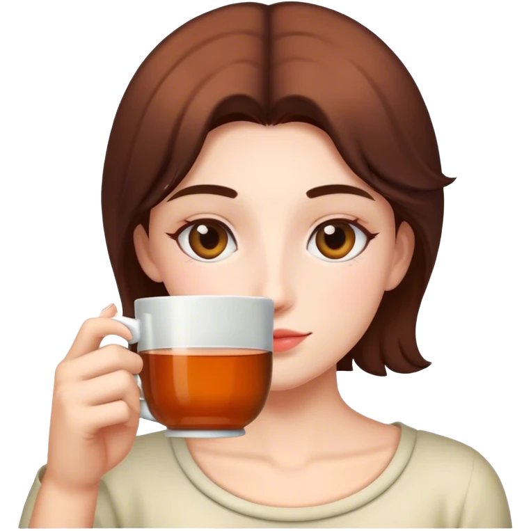 drinking tea emoji
