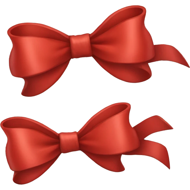 red bow emoji