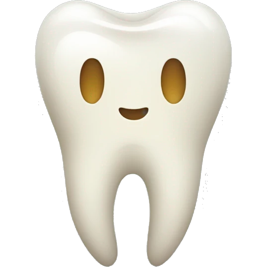 tooth without a face emoji