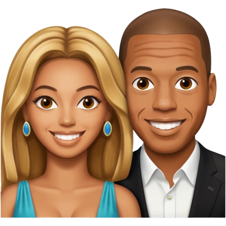Beyonce and jay z emoji