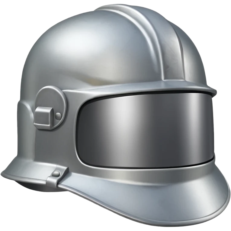 simple steel helmet emoji