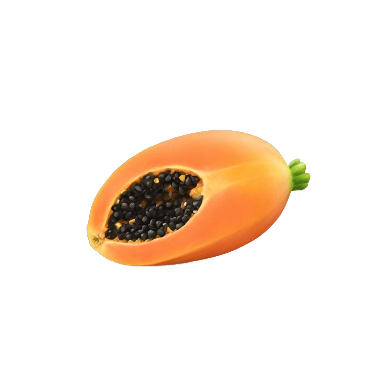 papaya  emoji