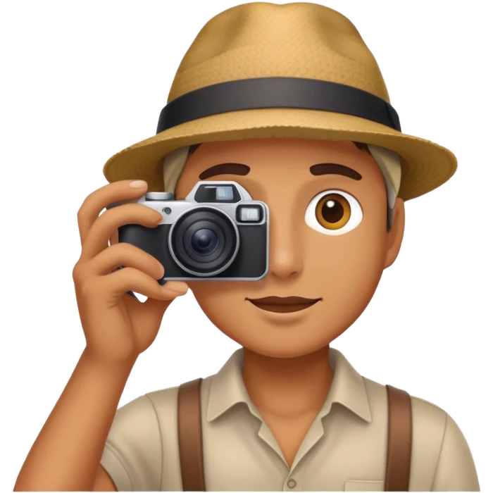 person taking a photograph emoji