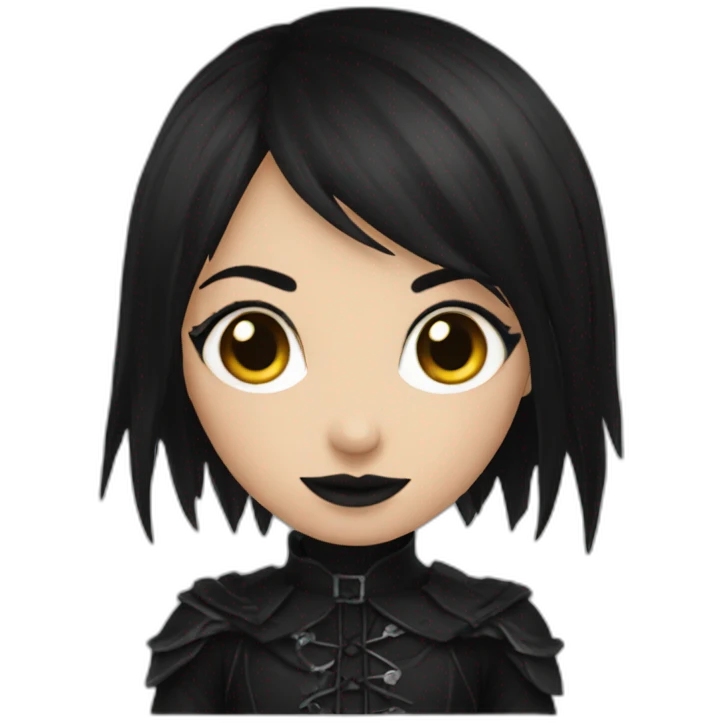 "cassandra goth" emoji