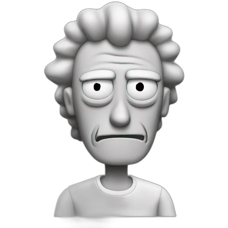 Rick from Rick and Morty emoji